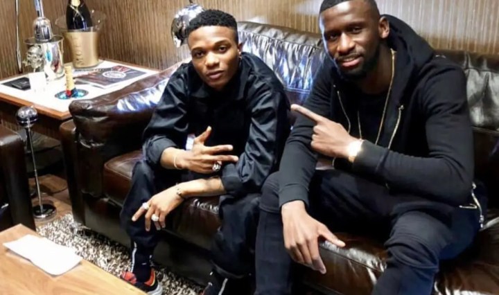 ‘Wizkid is my favourite artiste’ – Real Madrid star, Rudiger