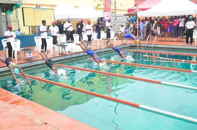 Grange school emerges winner in Zenith bank secondary schools swimming gala