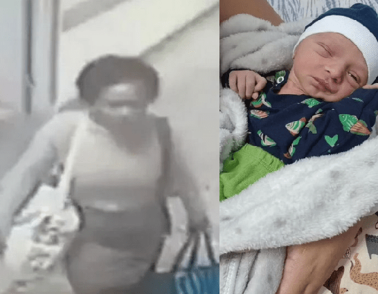 Woman steals newborn baby from hospital room (pictures)