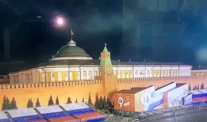 Russia claims to have foiled a terrorist assassination attempt against President Vladimir Putin after two drones were shot down over the Kremlin.
