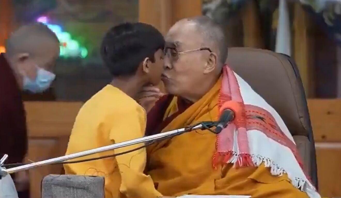 Dalai Lama expresses regret for asking boy to 'suck my tongue', apologizes for inappropriate behavior (video)