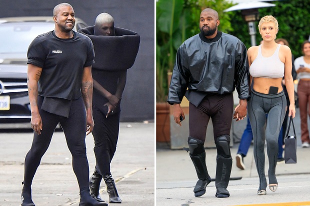 Kanye West and partner Bianca turn heads with stylish church attire in Los Angeles