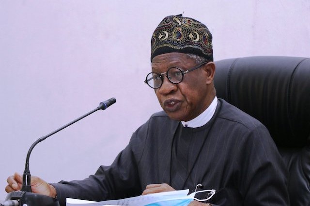 Lai Mohammed mocks PDP and LP, urges them to stop complaining over 2023 election loss