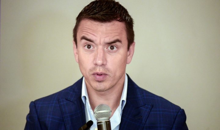 Youngest president-elect in Ecuador's history, aims to restore "Destroyed" nation