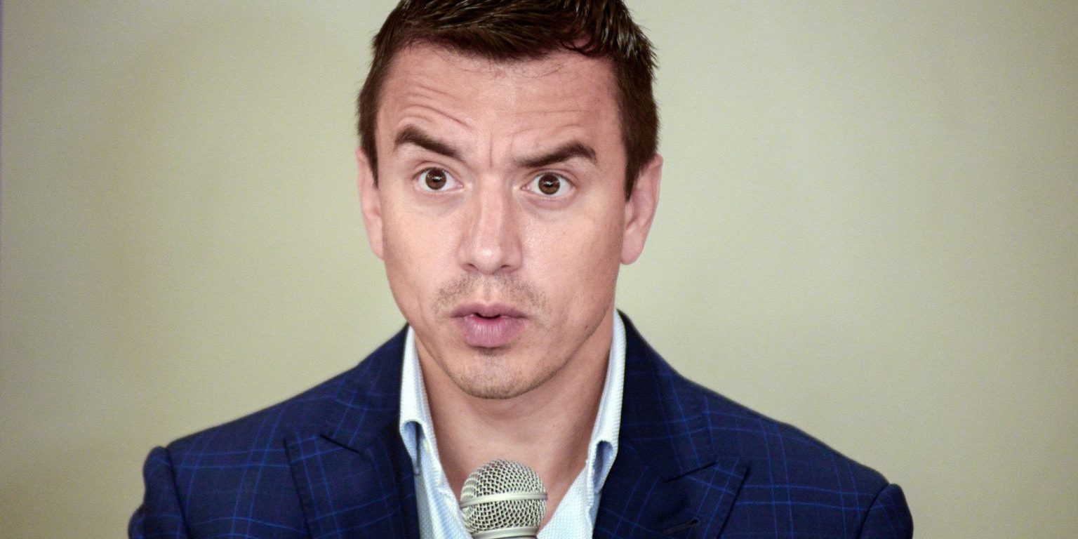 Youngest president-elect in Ecuador's history, aims to restore "Destroyed" nation