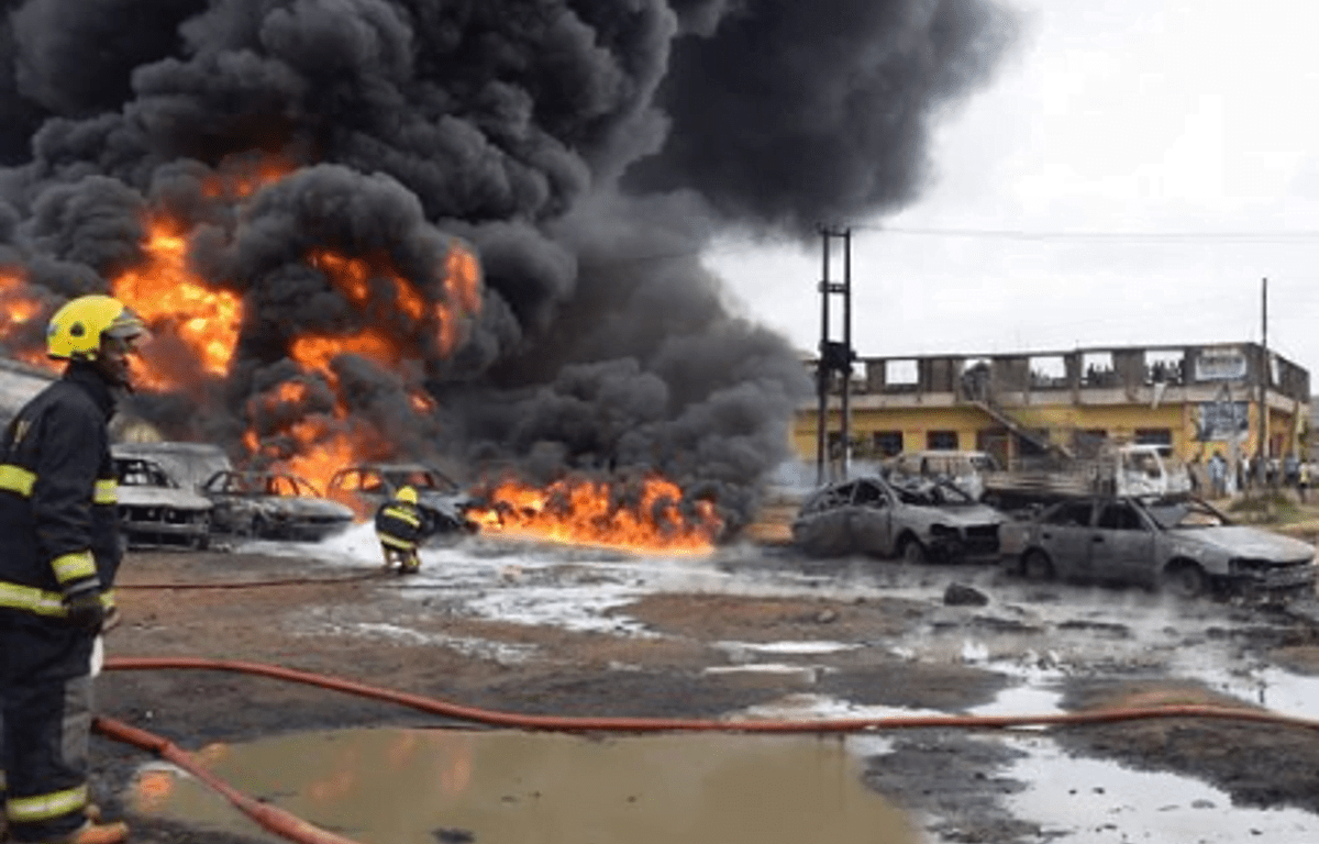 Gas cylinder explosion in Lagos leaves four injured