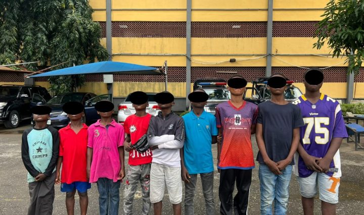 Police rescue nine children from cult initiation in Lagos