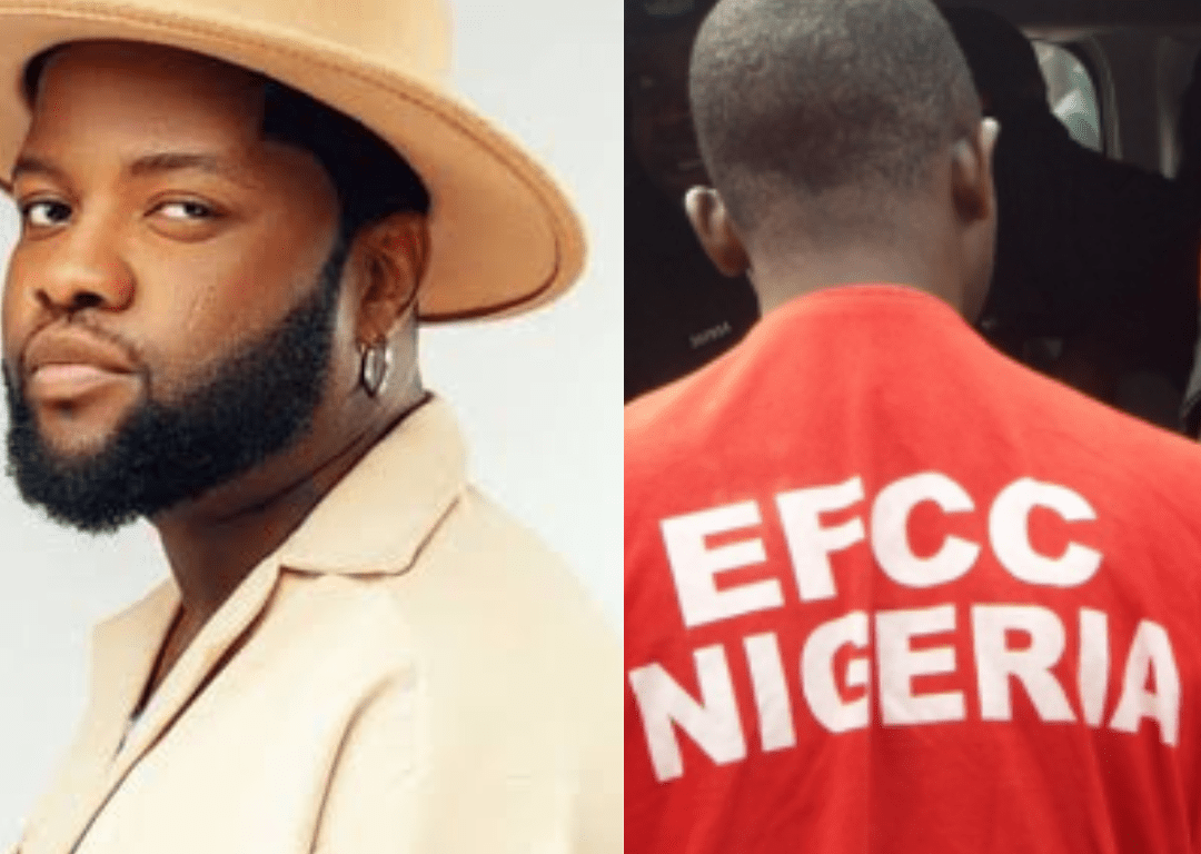 EFCC denies invading Skales home