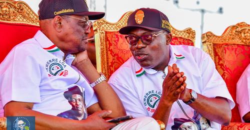 Wike and Gov. Fubara meets at aso villa amid impeachment crisis