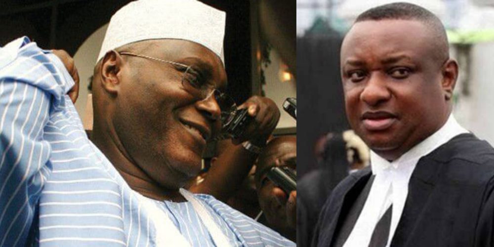 Atiku mocks Festus Keyamo's law degree as court dismisses suit: "Throw it into the dustbin"
