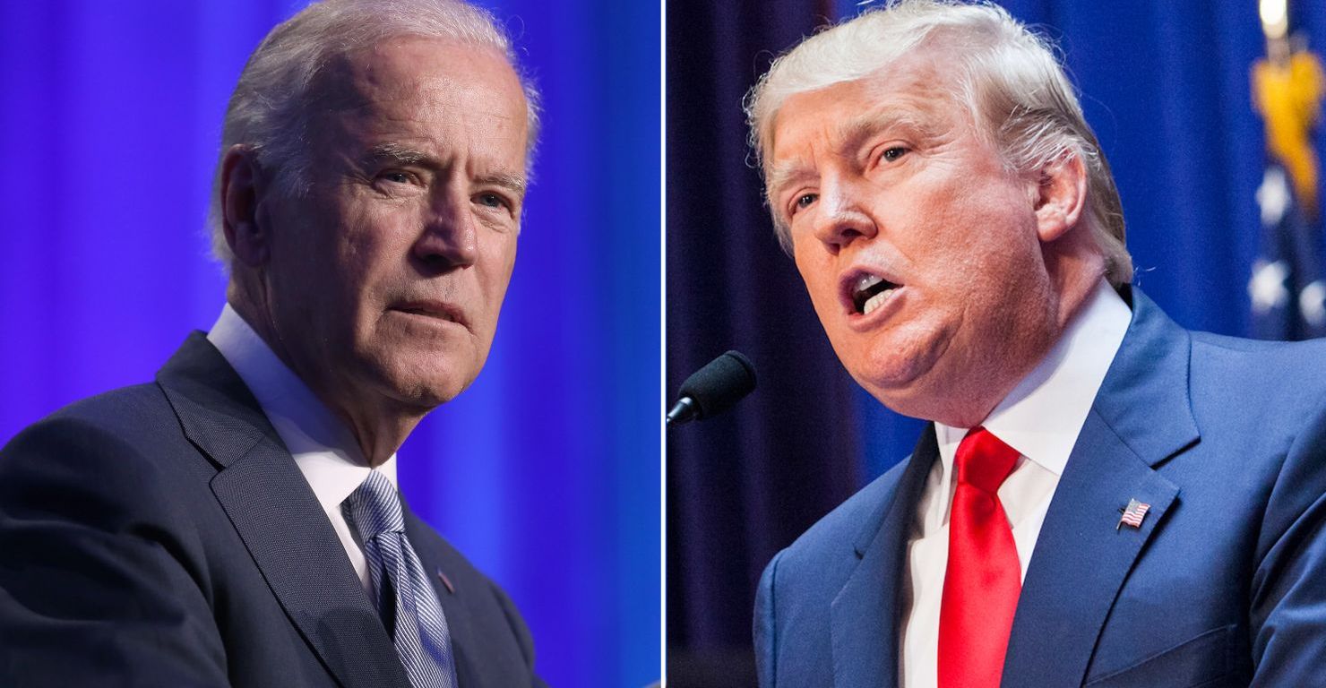 Donald Trump challenges Joe Biden to another unrestricted debate