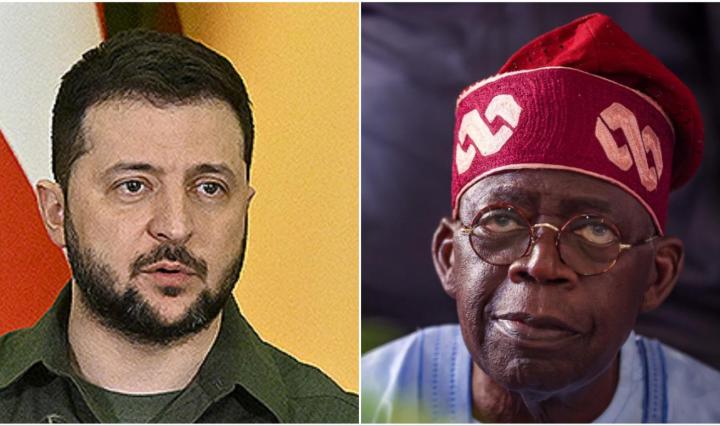 Ukrainian President, Zelensky, invites Tinubu to Ukraine