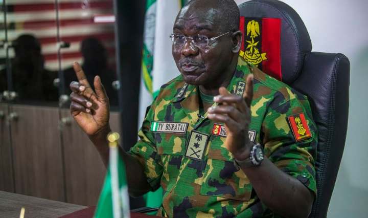 Buratai blames political class for insecurity in Nigeria