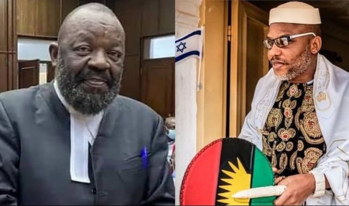 DSS blocks Nnamdi Kanu’s legal team from seeing him — Ejimakor