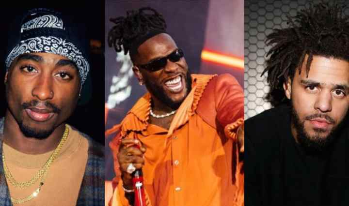 Nigerians respond to Burna Boy's revelation of J. Cole's 2pac comparison