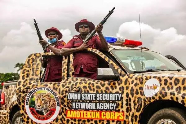 Ondo's Amotekun corps arrests 31 suspected criminals across the state