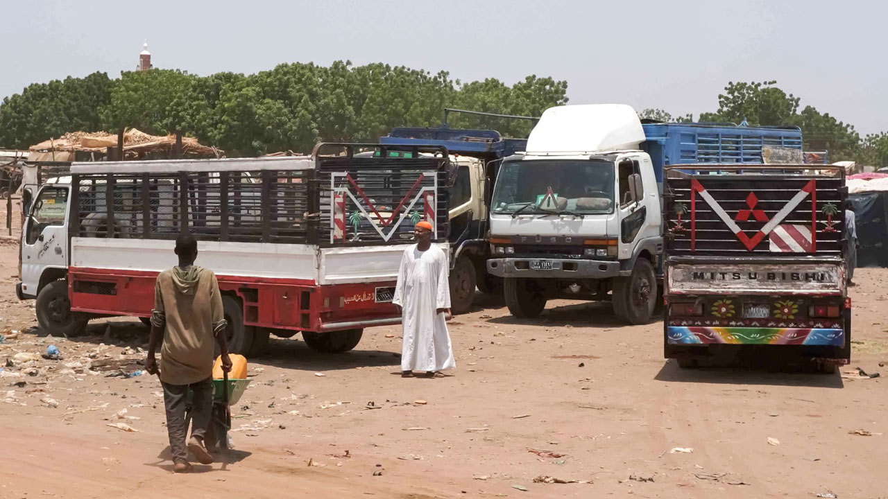 Sudanese drivers left idle as war halts transportation
