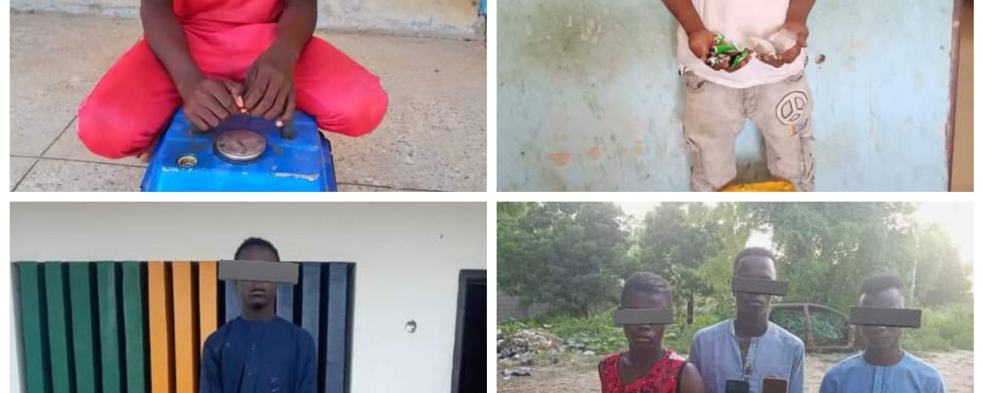 Police arrests six suspected phone snatchers and thieves in Jigawa state (pictures)