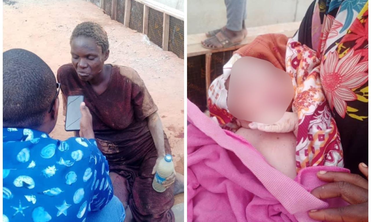 Good Samaritans help mentally challenged woman deliver her baby by the roadside in Niger state