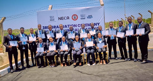20 youths equipped with technical skills by Nestlé Nigeria