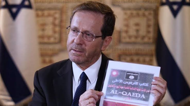 Israeli president presents 'Proof' of Hamas militants planning to use chemical weapons