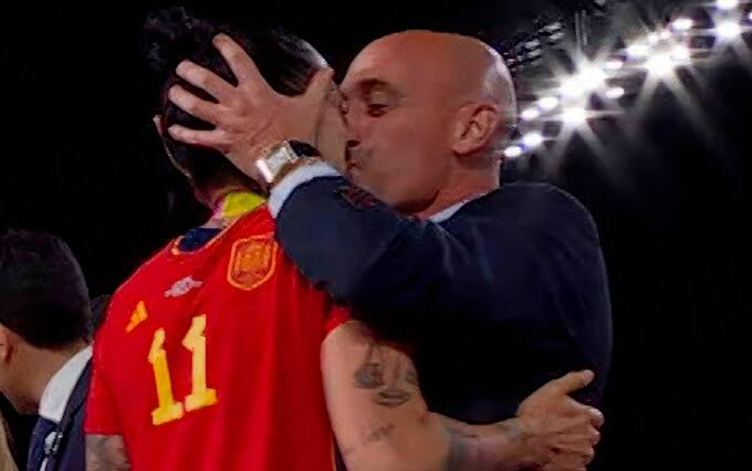 FIFA bans Spanish FA chief, Luis Rubiales, over unwanted kiss