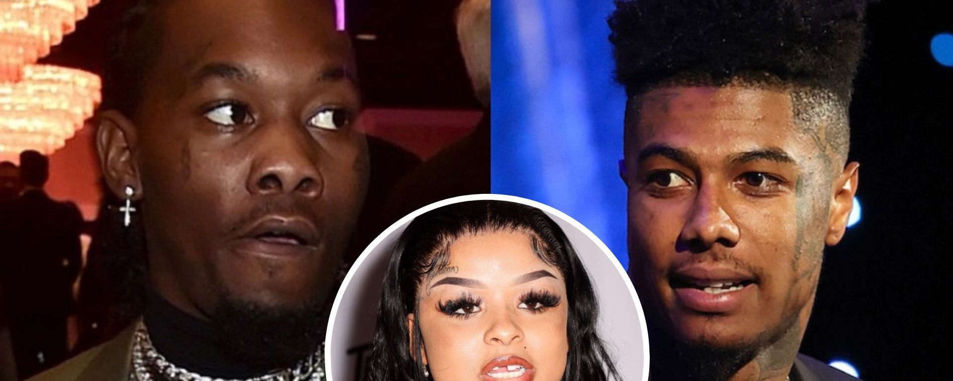 Blueface accuses Offset of sleeping with his baby mama