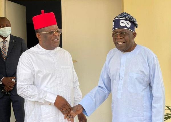 Umahi reveals Tinubu's request for him to step down for Akpabio