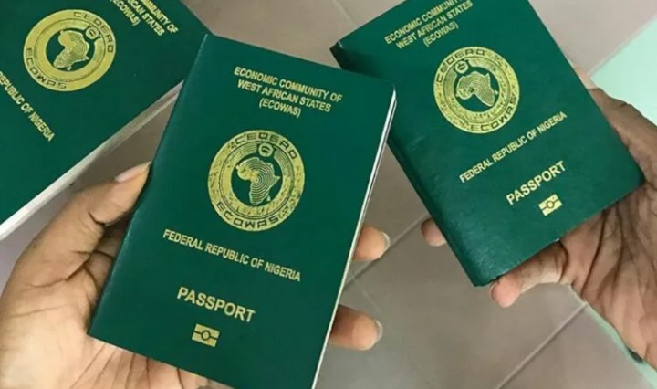 Nigerian passport rises nine places in global ranking