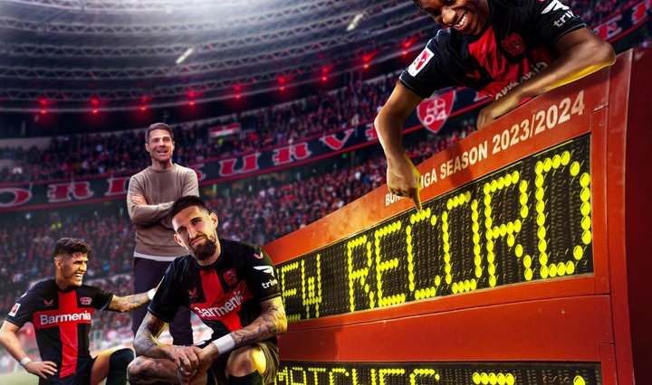 Bayer Leverkusen finishes Bundesliga season unbeaten