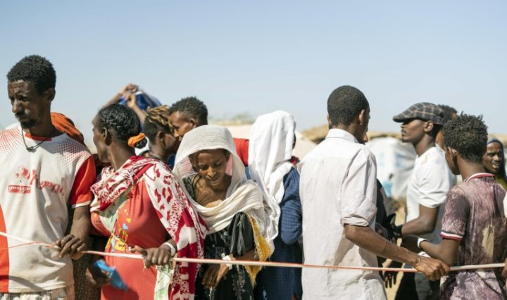 Displaced Ethiopians in Tigray rally for return home and withdrawal of "Invading forces"