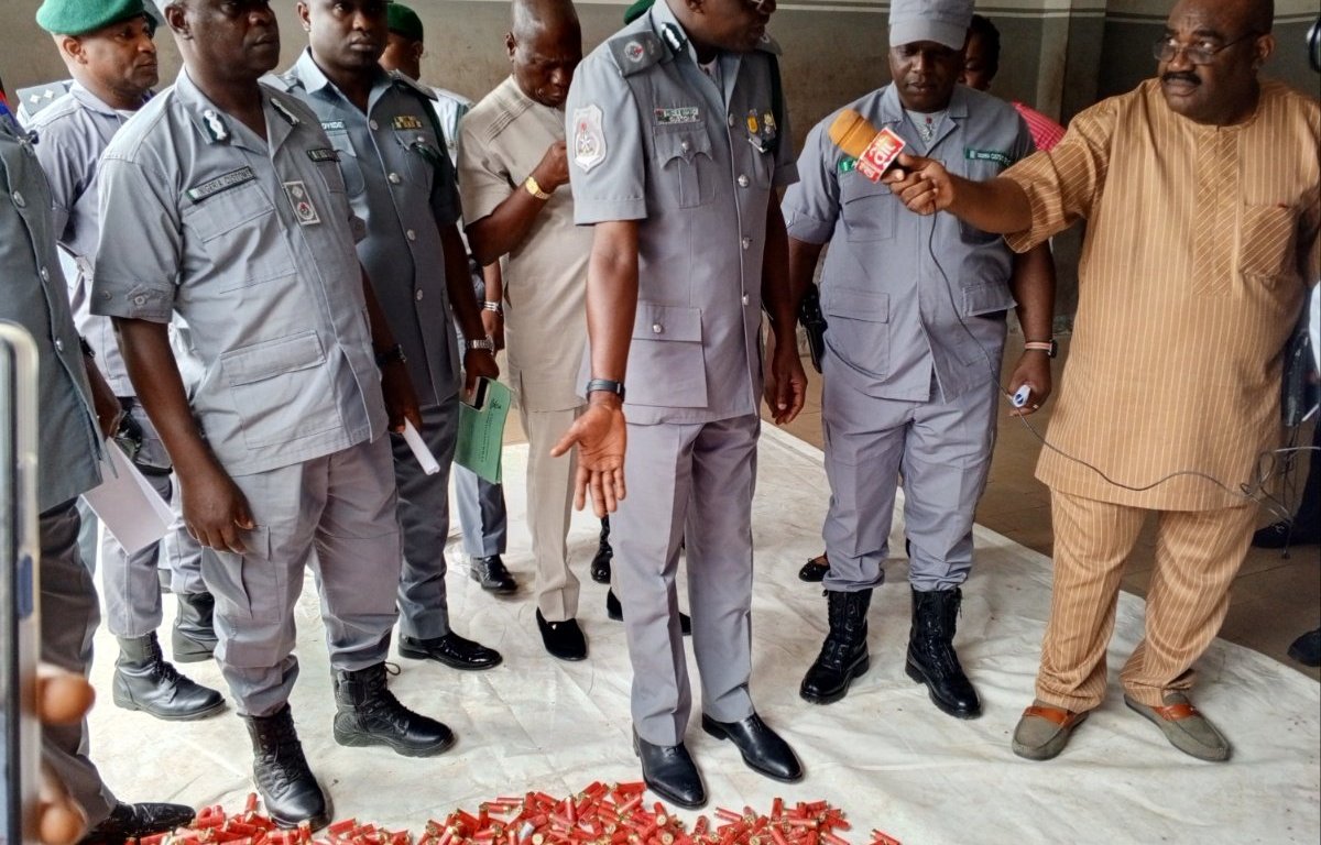 Customs discovers live ammunition hidden in rice bags in Ogun state