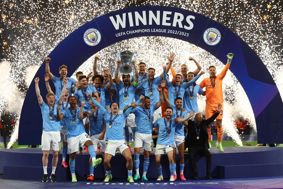 Manchester City wins the Champions League