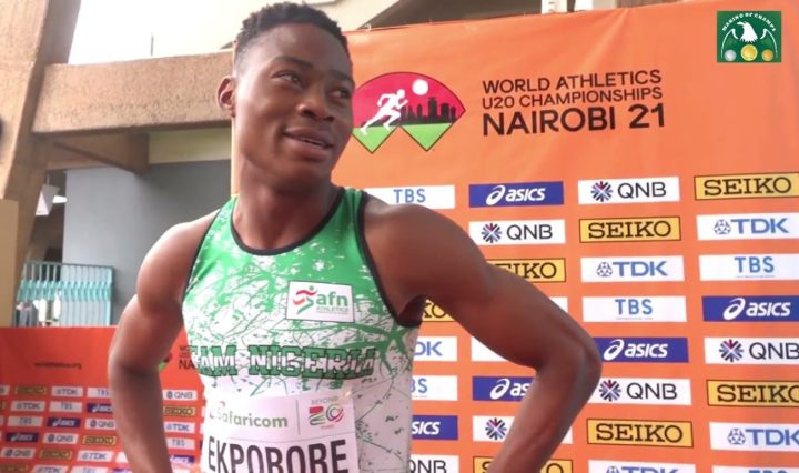 Ekporere sets ambitious goal to break world record, following in Amusan's footsteps