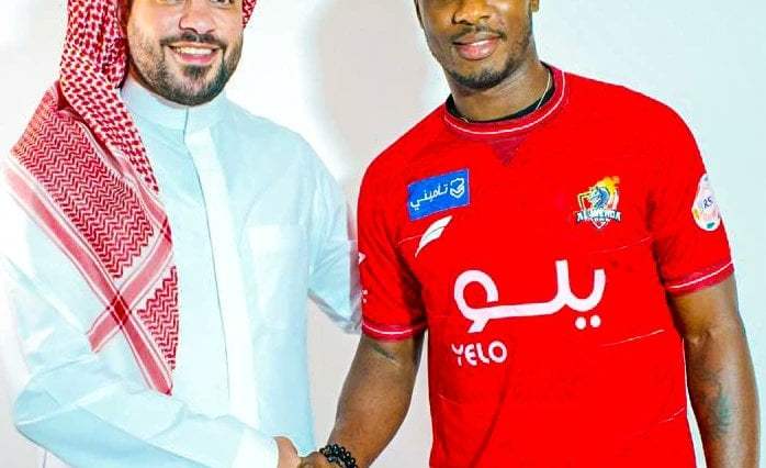 Nigerian striker Odion Ighalo signs two year contract with Al Wehda in Saudi Arabia