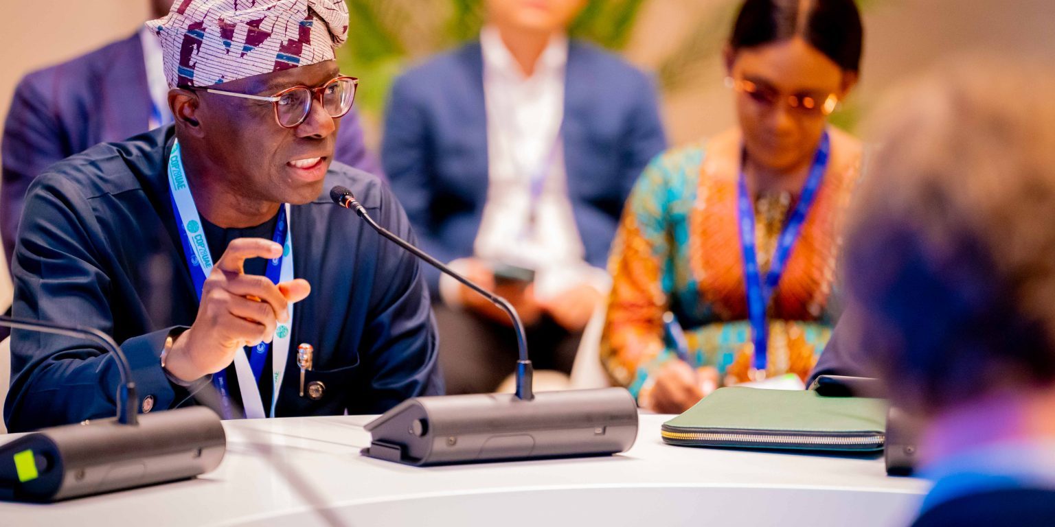 Governor Sanwo-Olu appeals for funding solutions to address water shortage in Lagos