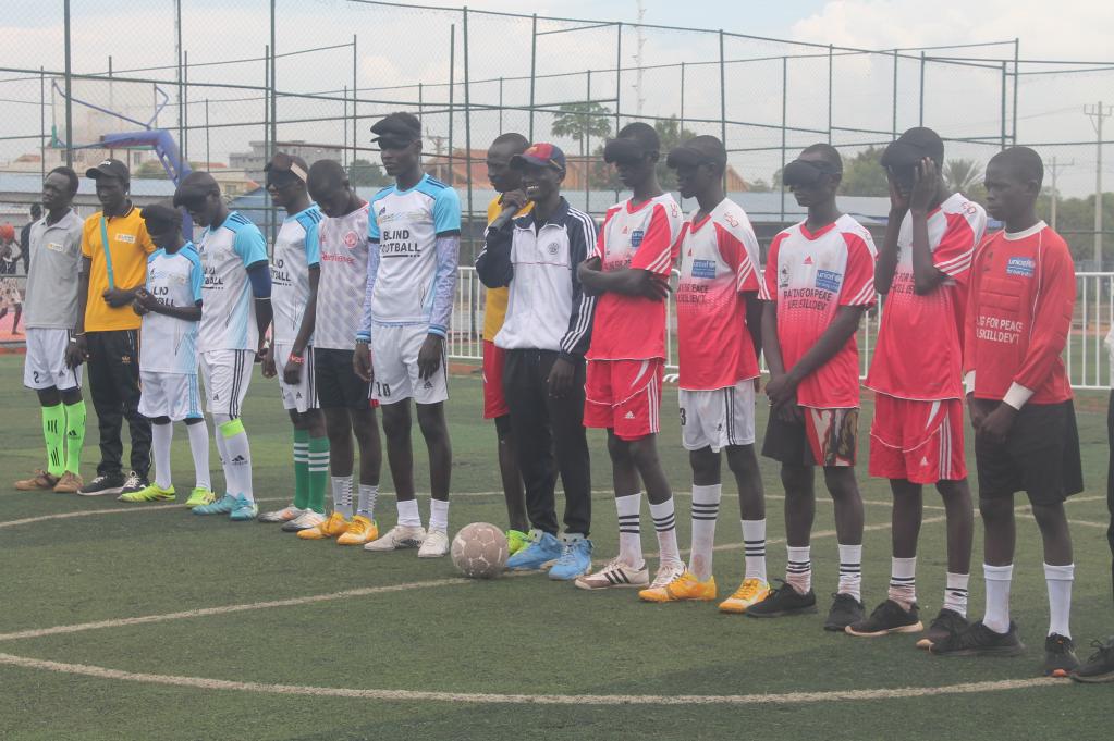 Breaking barriers: Blind football takes off in South Sudan