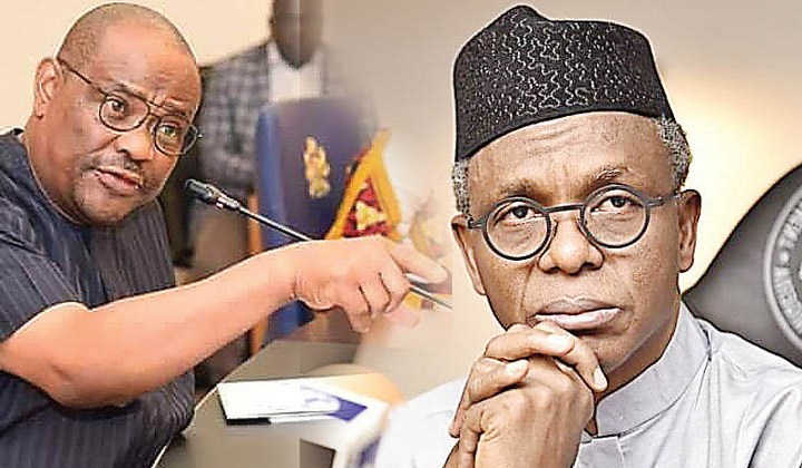 El-Rufai and Wike in a meeting with Tinubu regarding ministerial confirmation
