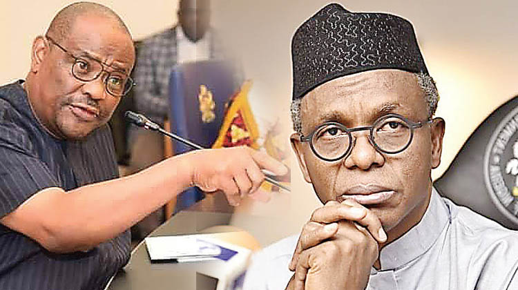 El-Rufai and Wike in a meeting with Tinubu regarding ministerial confirmation