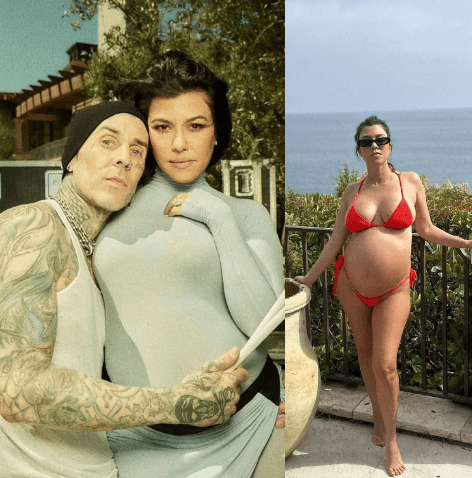 Kourtney Kardashian welcomes first child with Travis Barker