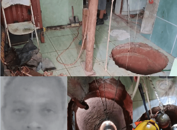 Brazilian man dies after falling down 130ft hole he dug in his kitchen after dreaming about gold being buried there