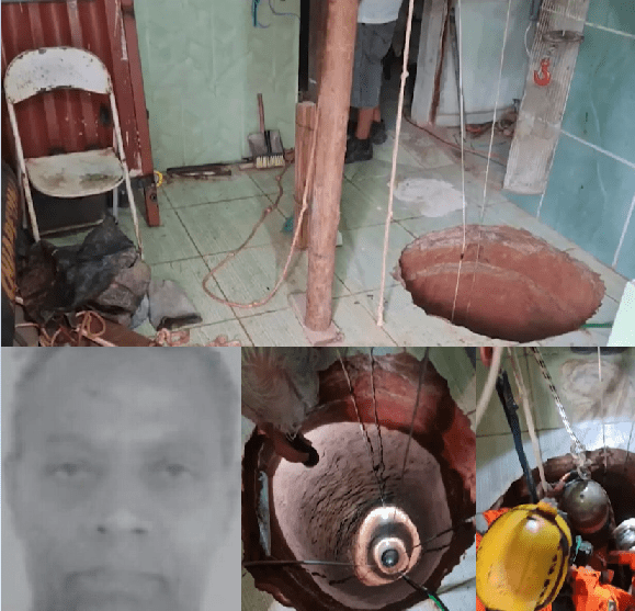 Brazilian man dies after falling down 130ft hole he dug in his kitchen after dreaming about gold being buried there