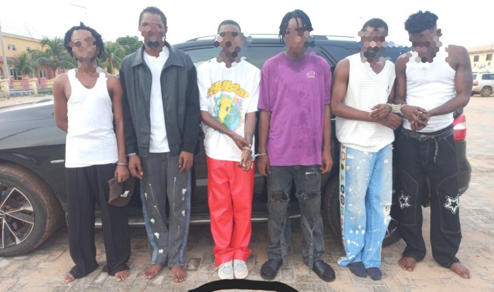 Police arrest six suspected cultists in Delta, recover arms