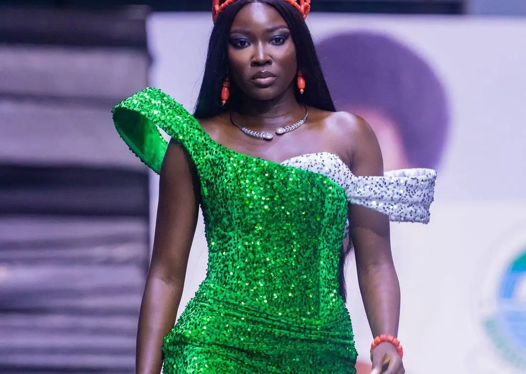 Nigerian student sets new world record for longest catwalk
