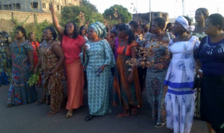 Women's rights activists rally against harmful widowhood practices in Anambra