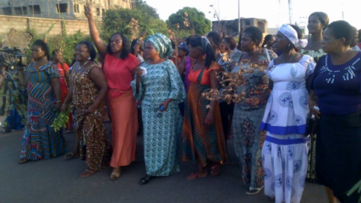 Women's rights activists rally against harmful widowhood practices in Anambra