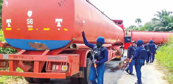 Bus collision with petroleum tanker injures two on Lokoja-Abuja highway in Kogi state