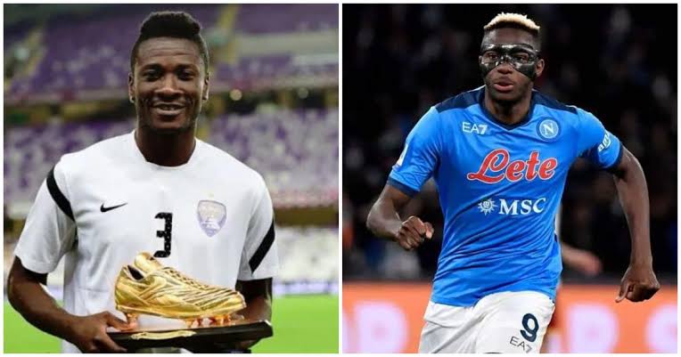 Asamoah Gyan predicts Victor Osimhen to win African footballer of the year award