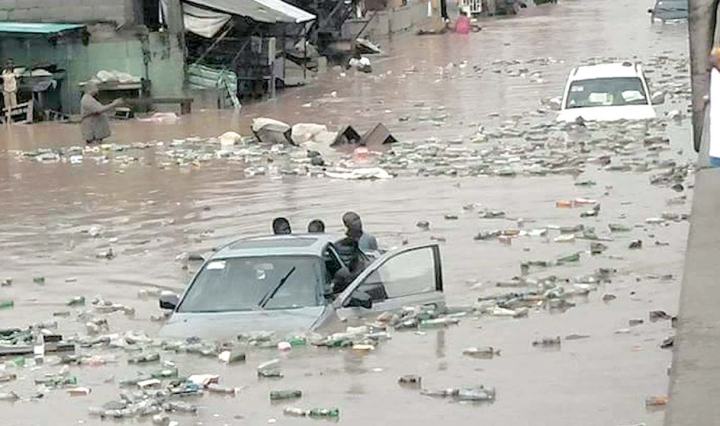 Rainfall in Lagos causes damage to buildings and displacement of families, NEMA reports