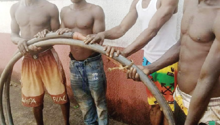 NSCDC arrest four suspects involved in cable vandalism in Anambra